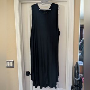 Ava & Viv Black Sleeveless Midi Dress